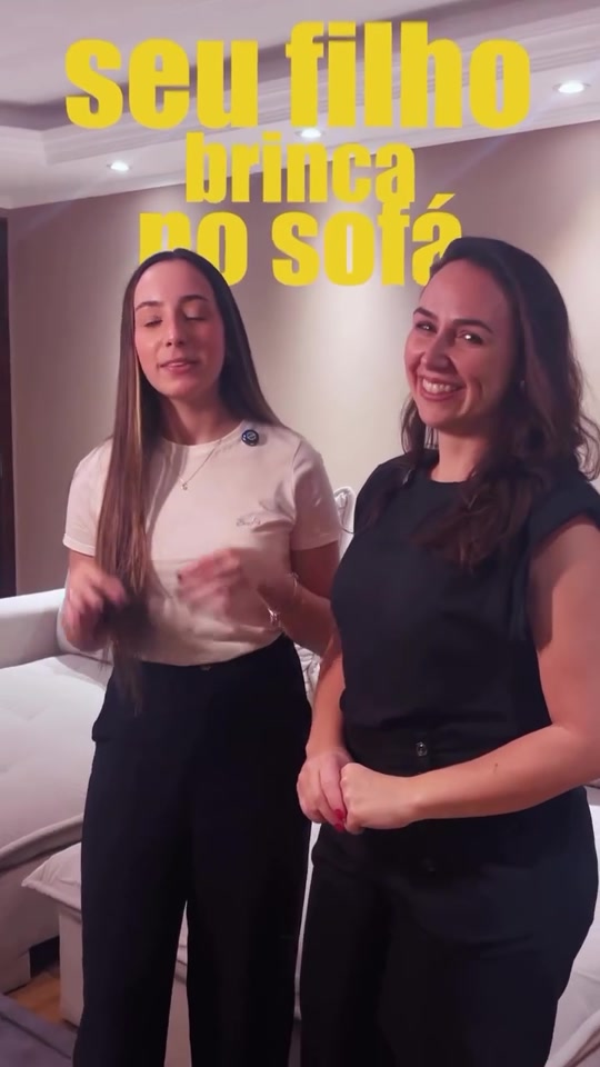 Sofás e conforto